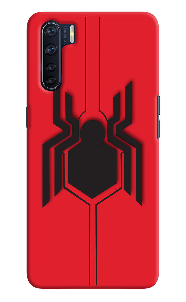 Spider Oppo F15 Hard Case Back Cover by Casekaro