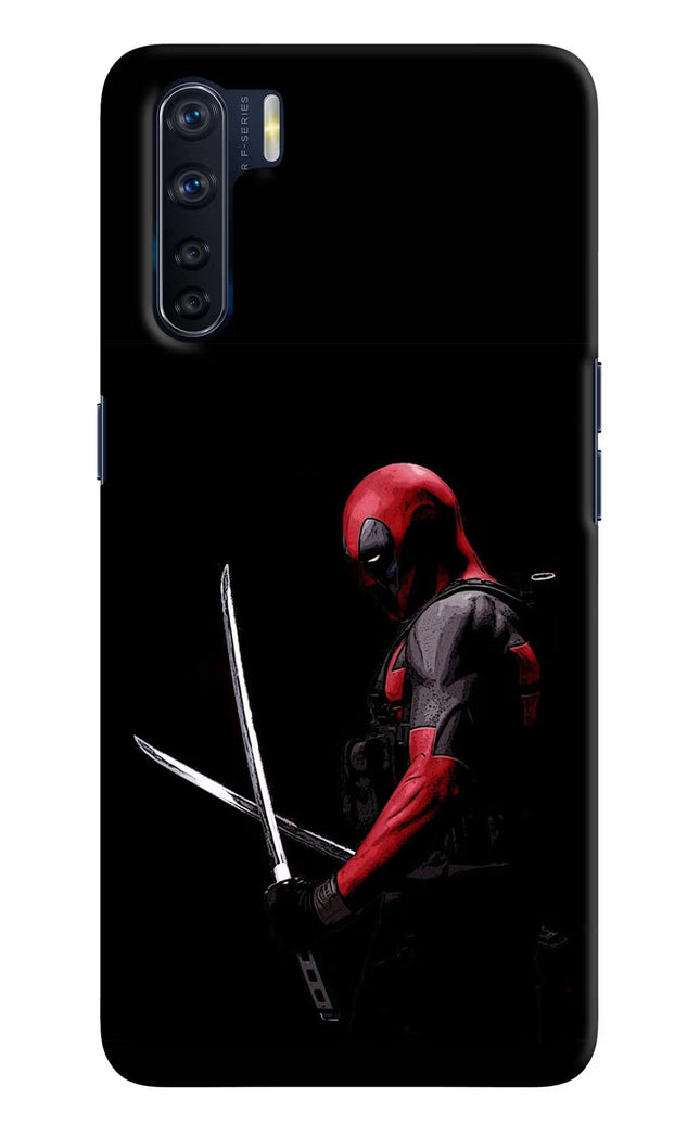 Deadpool Oppo F15 Hard Case Back Cover by Casekaro