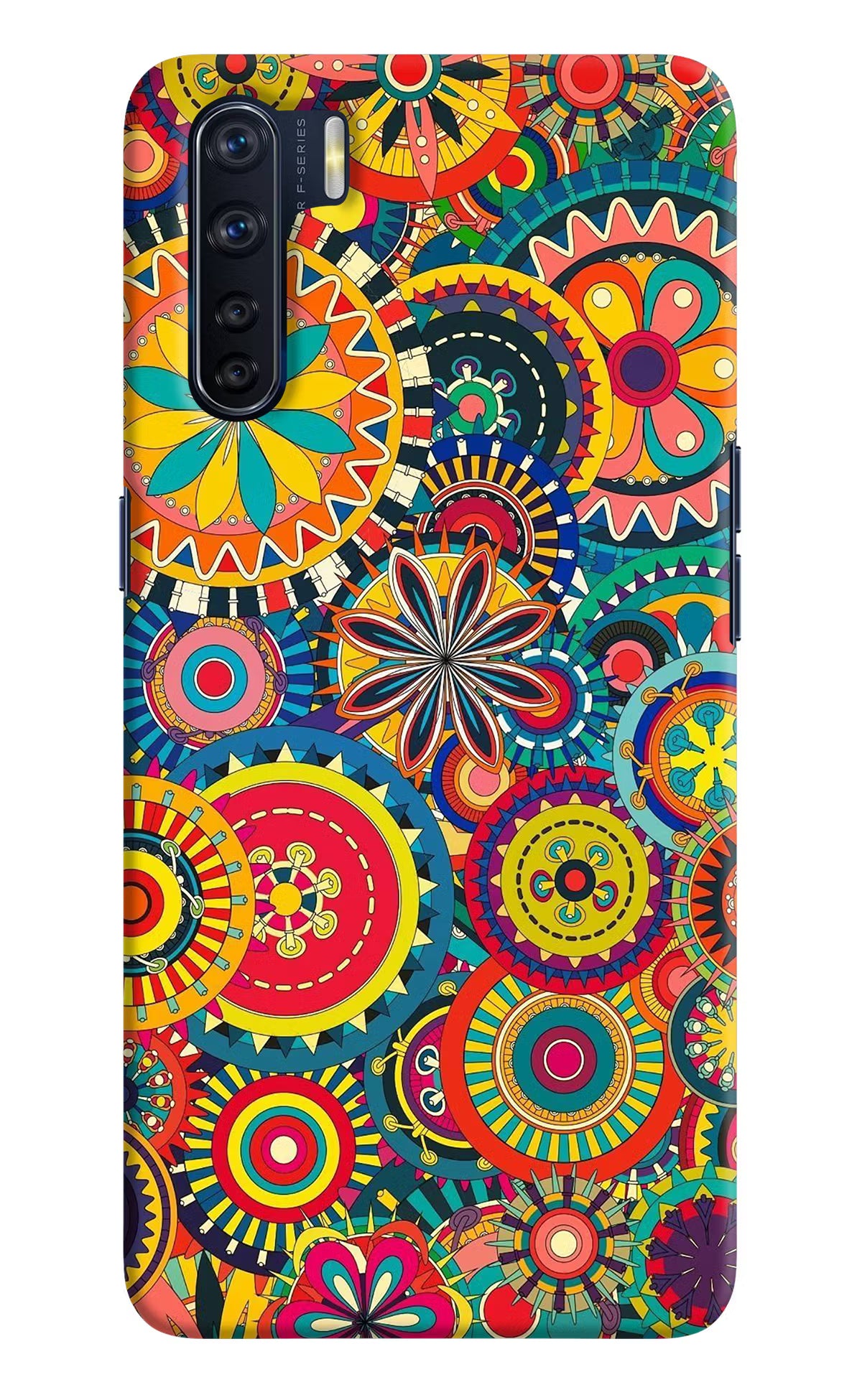 Gol Gol Art Oppo F15 Hard Case Back Cover by Casekaro
