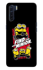 Find your inner Minion Oppo F15 Hard Case Back Cover by Casekaro