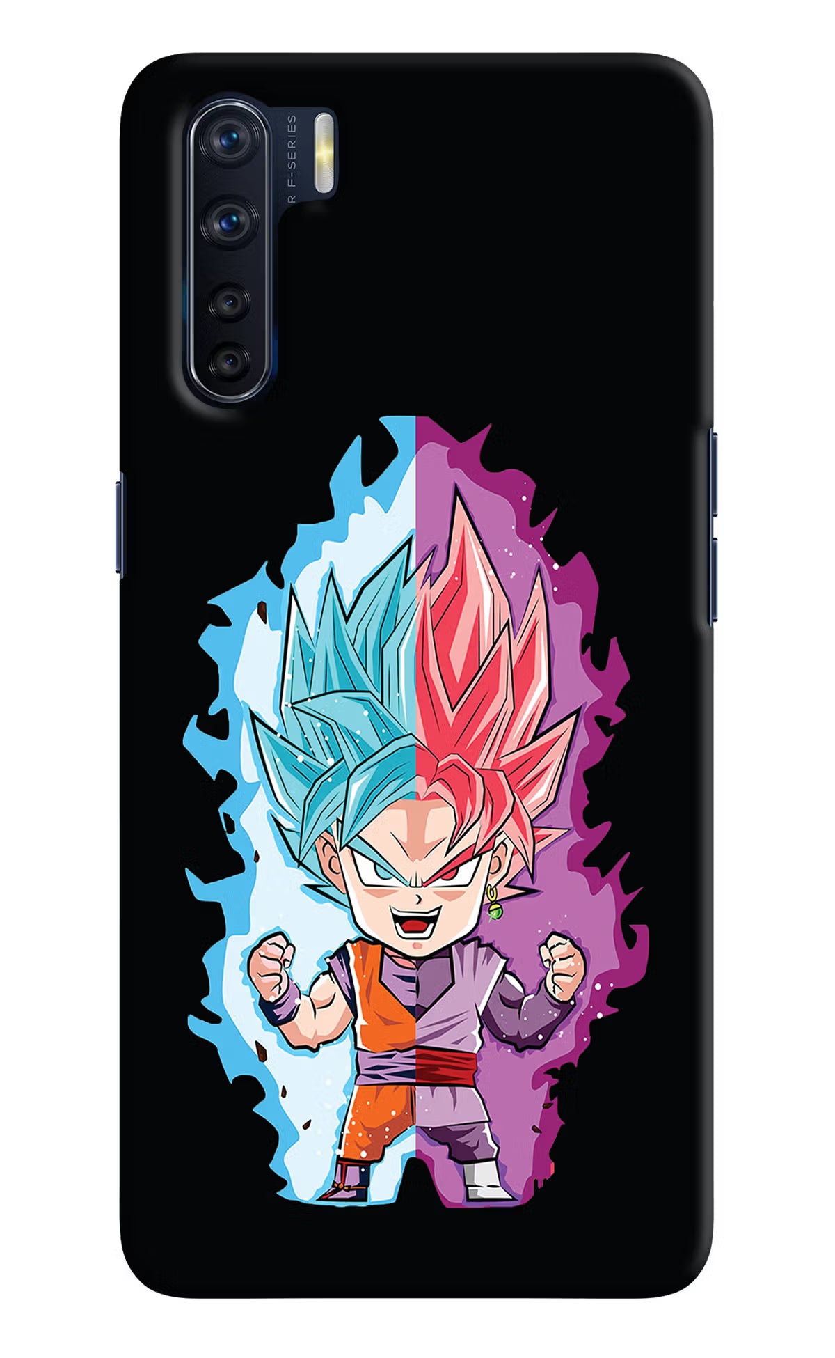 Chota Goku Oppo F15 Hard Case Back Cover by Casekaro