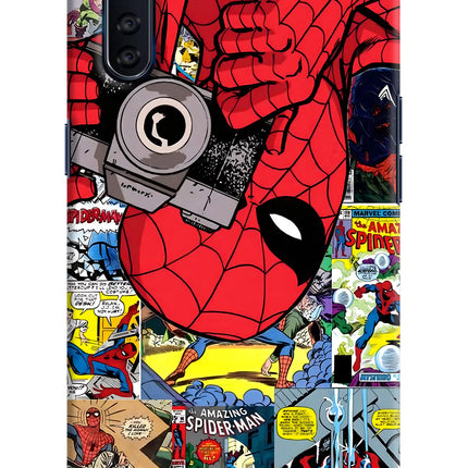 Spider Man Oppo F15 Hard Case Back Cover by Casekaro