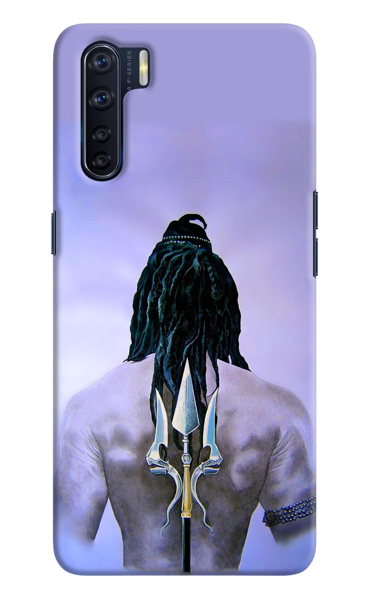 Shiva Oppo F15 Hard Case Back Cover by Casekaro
