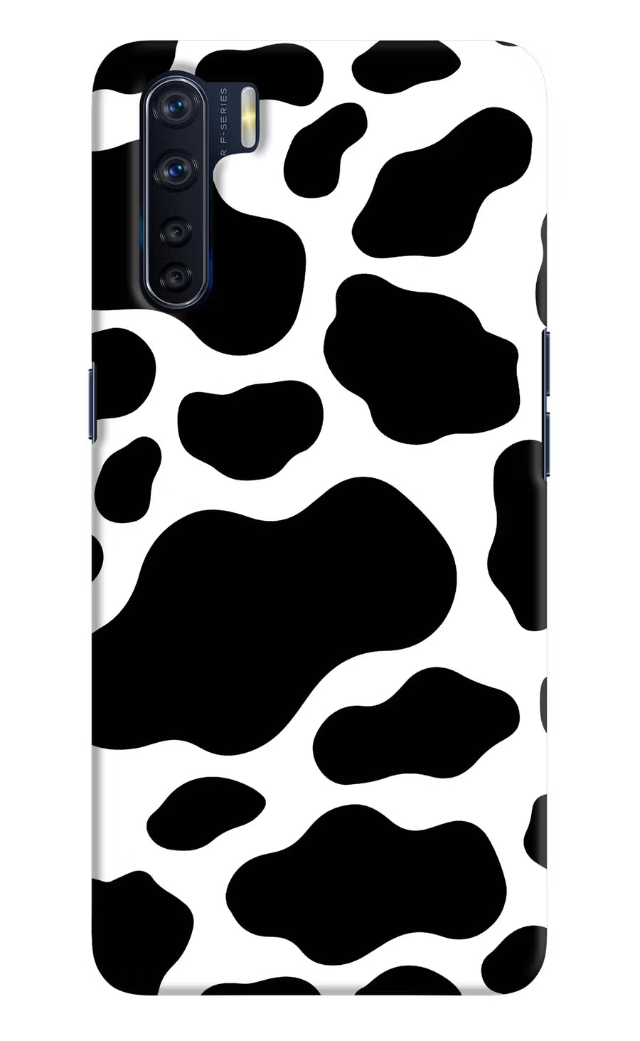 Cow Spots Oppo F15 Back Cover, Hard case