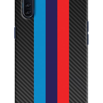 BMW Stripes Pattern Oppo F15 Hard Case Back Cover by Casekaro