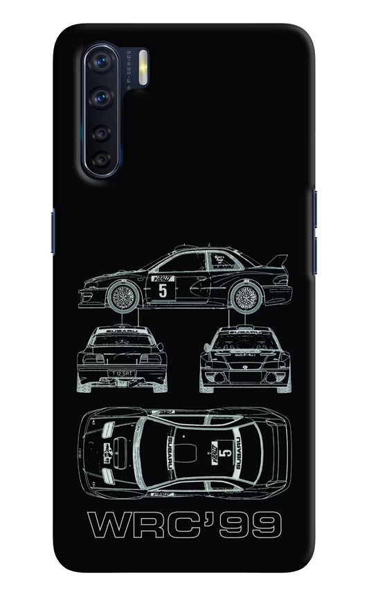 WRC'99 Oppo F15 Hard Case Back Cover by Casekaro