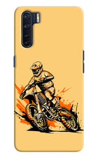 Off-Road Fury Oppo F15 Hard Case Back Cover by Casekaro