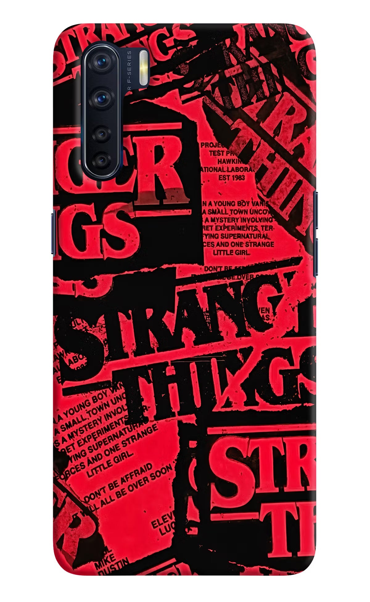 Ordinary Things Oppo F15 Hard Case Back Cover by Casekaro