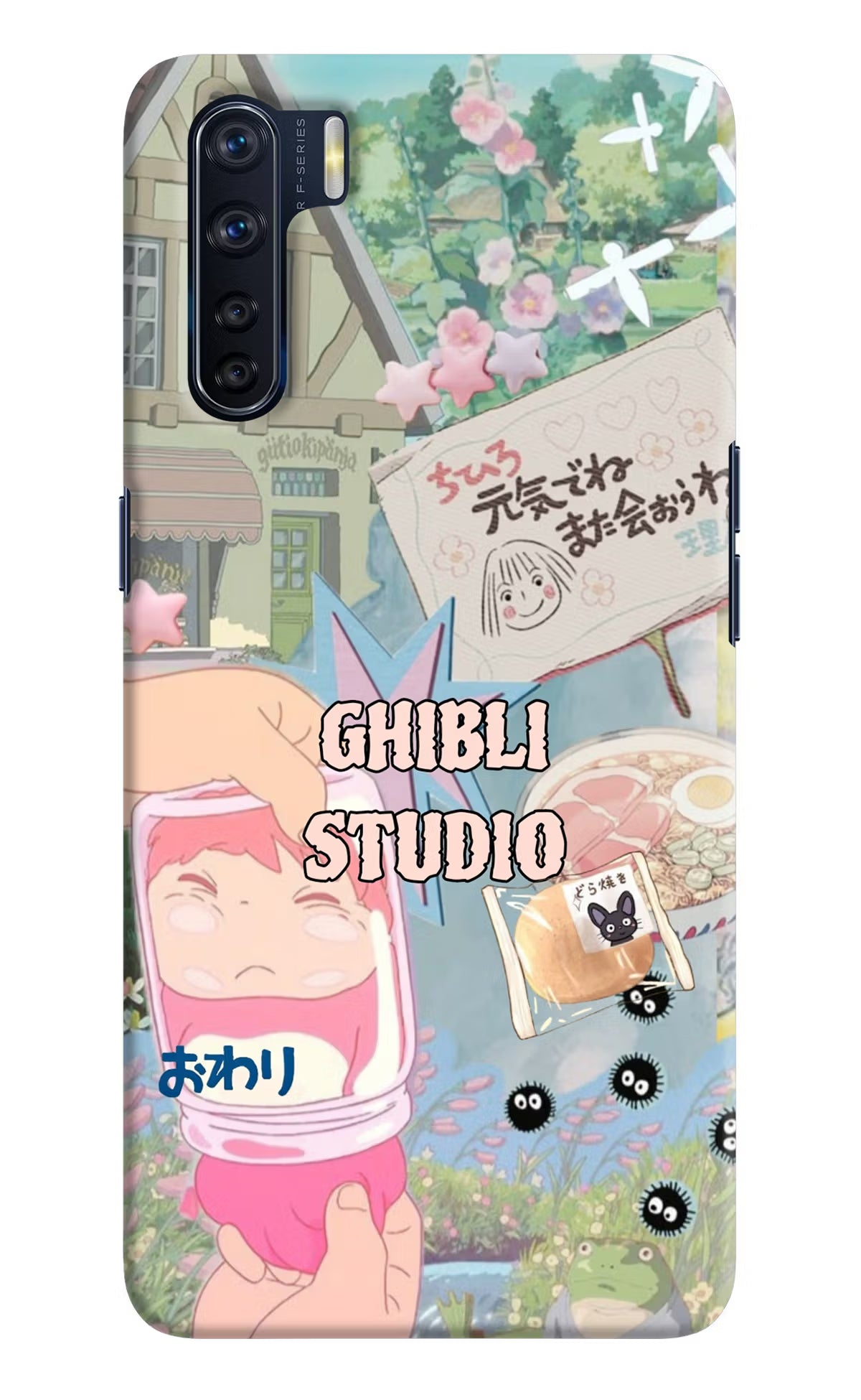 Studio Ghibli Oppo F15 Back Cover