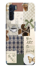Cookie Oppo F15 Hard Case Back Cover by Casekaro