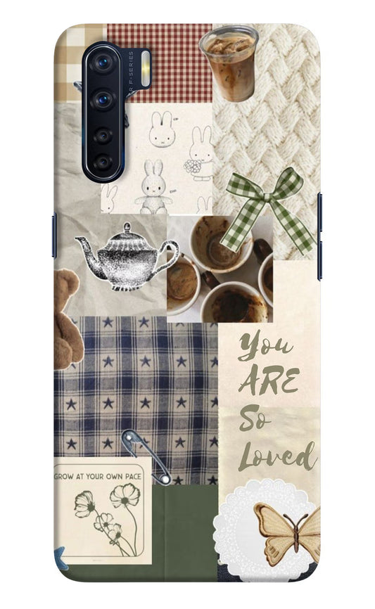 Cookie Oppo F15 Hard Case Back Cover by Casekaro