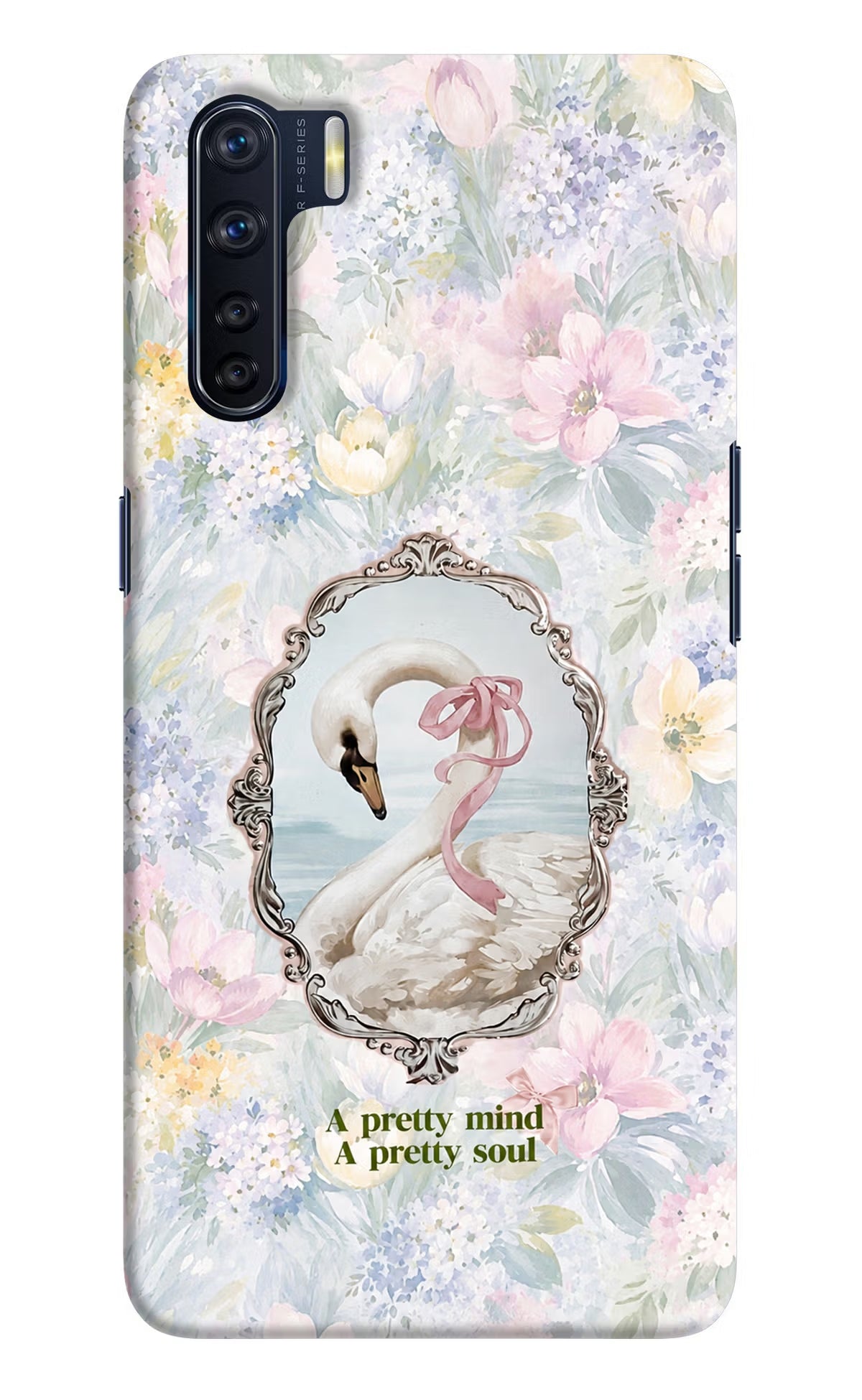Pretty Mind Pretty Soul Oppo F15 Back Cover