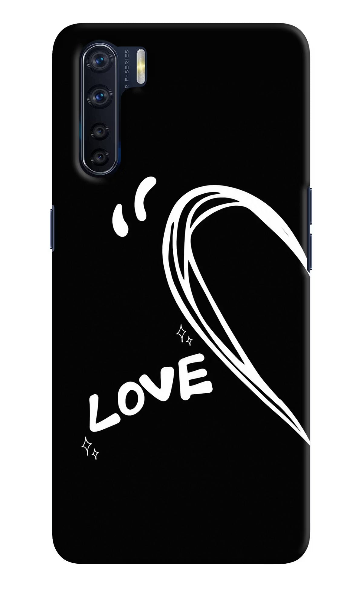 Love Line Oppo F15 Back Cover