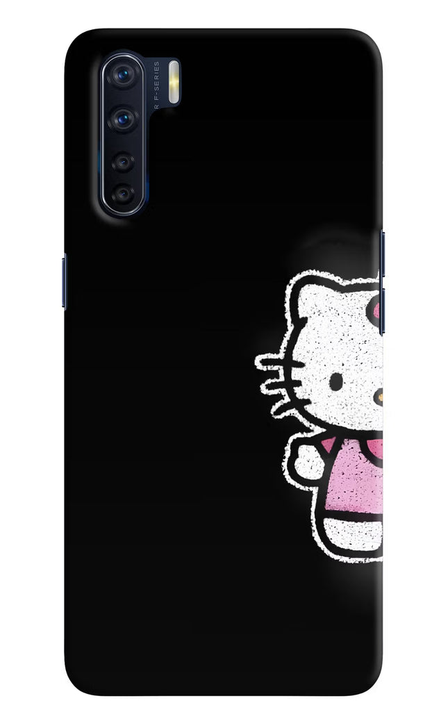 Kitty Charm Oppo F15 Hard Case Back Cover by Casekaro