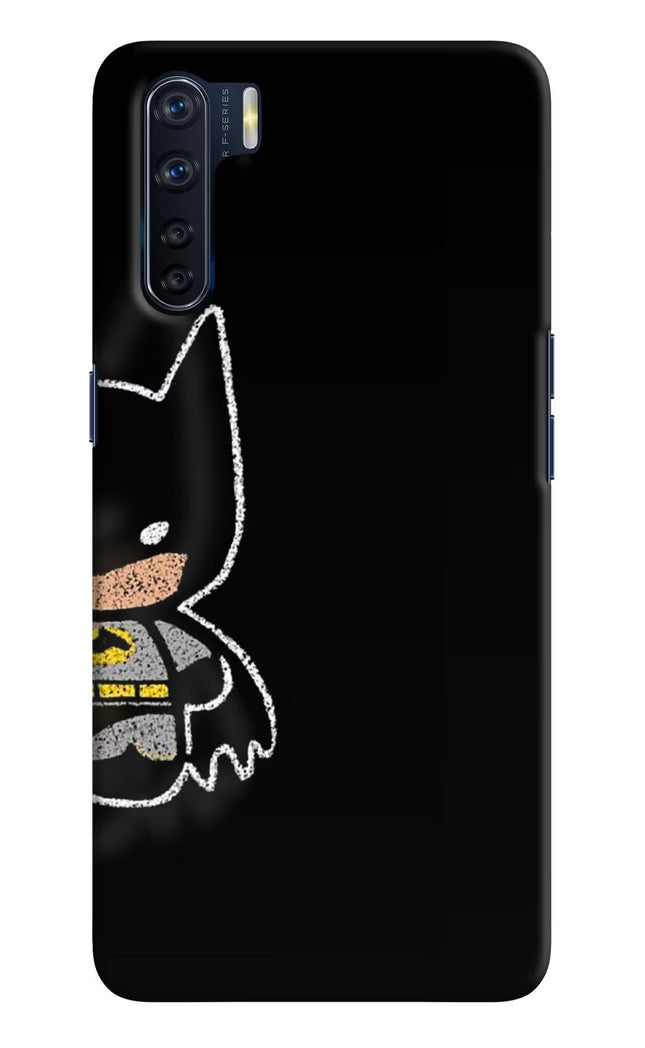 Bat Kitty Oppo F15 Hard Case Back Cover by Casekaro