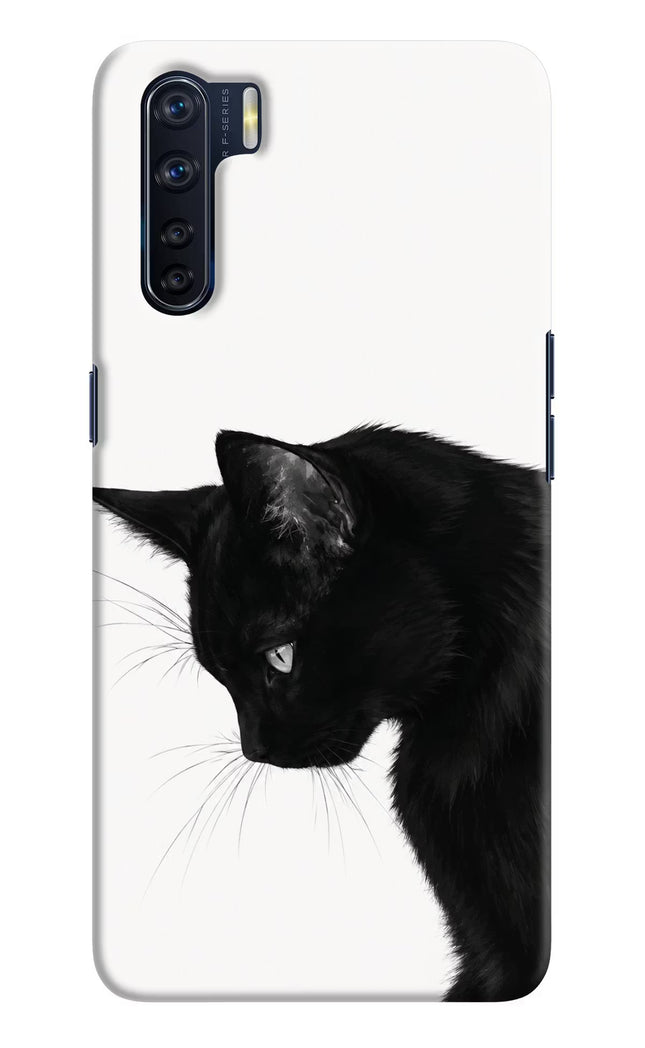 Shadow Gaze Oppo F15 Hard Case Back Cover by Casekaro