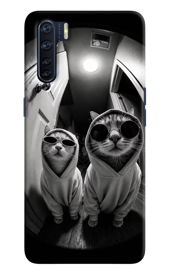 Hood Cats Oppo F15 Hard Case Back Cover by Casekaro