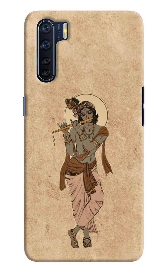 Krishna Oppo F15 Hard Case Back Cover by Casekaro