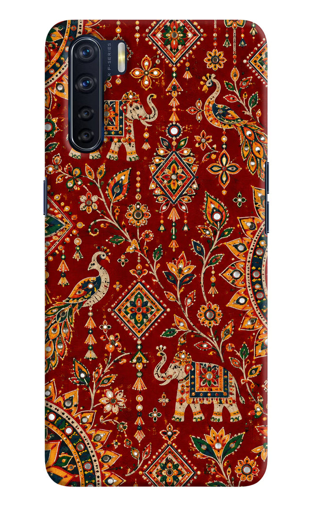 Laal Riwaaz Oppo F15 Hard Case Back Cover by Casekaro