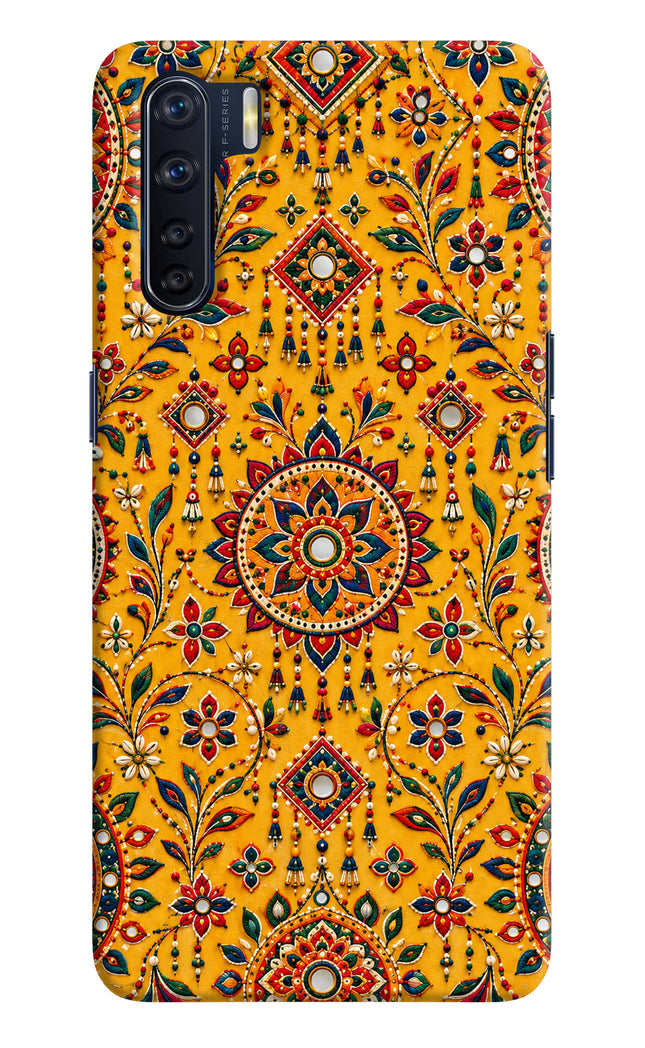 Sunlit Aura Oppo F15 Hard Case Back Cover by Casekaro