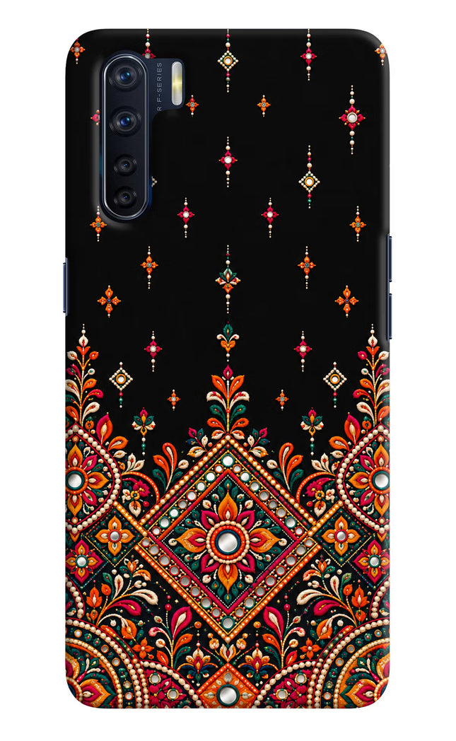 Noir Mehfil Oppo F15 Hard Case Back Cover by Casekaro