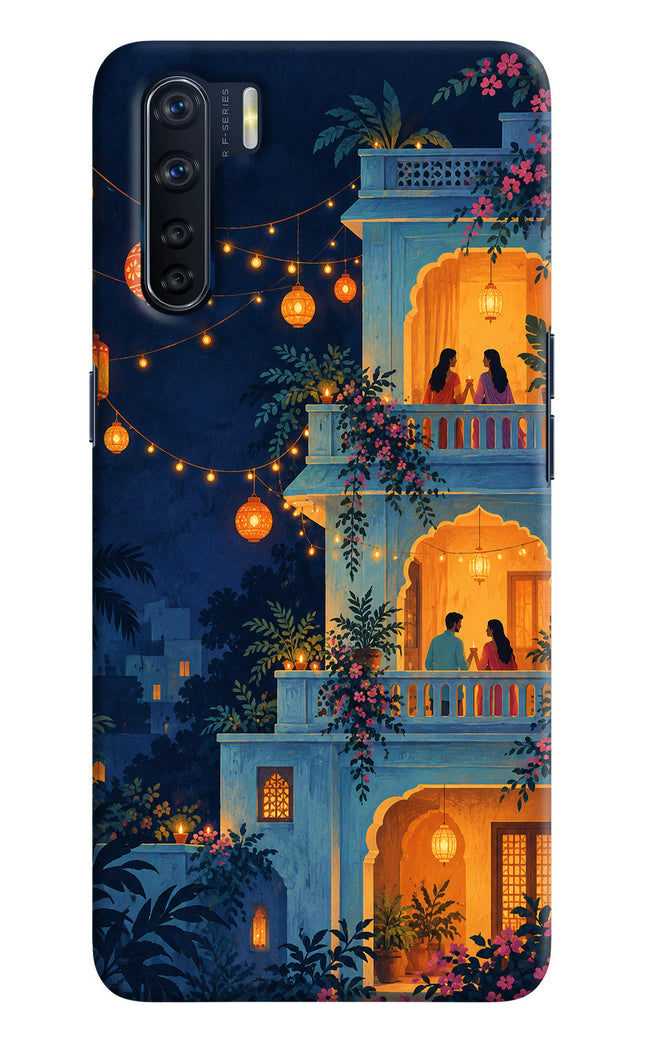 Balcony Glow Oppo F15 Back Cover