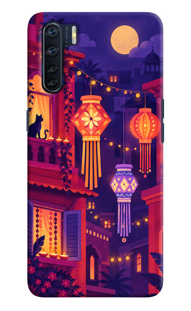 Lantern Lane Oppo F15 Back Cover