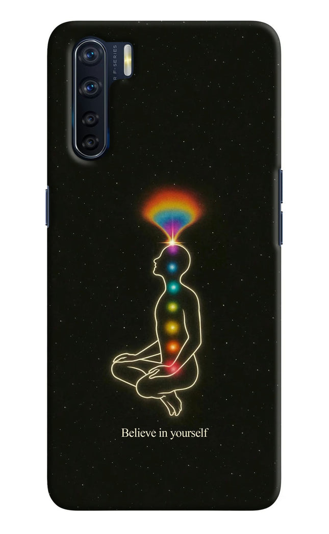 Believe in yourself Oppo F15 Hard Case Back Cover by Casekaro