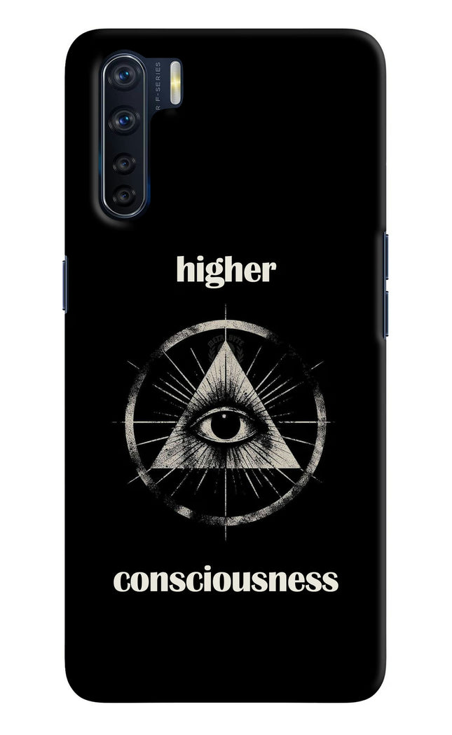 Illuminati Eye Oppo F15 Hard Case Back Cover by Casekaro