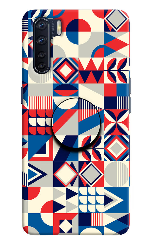 Colorful Pattern Oppo F15 Pop Case by Casekaro