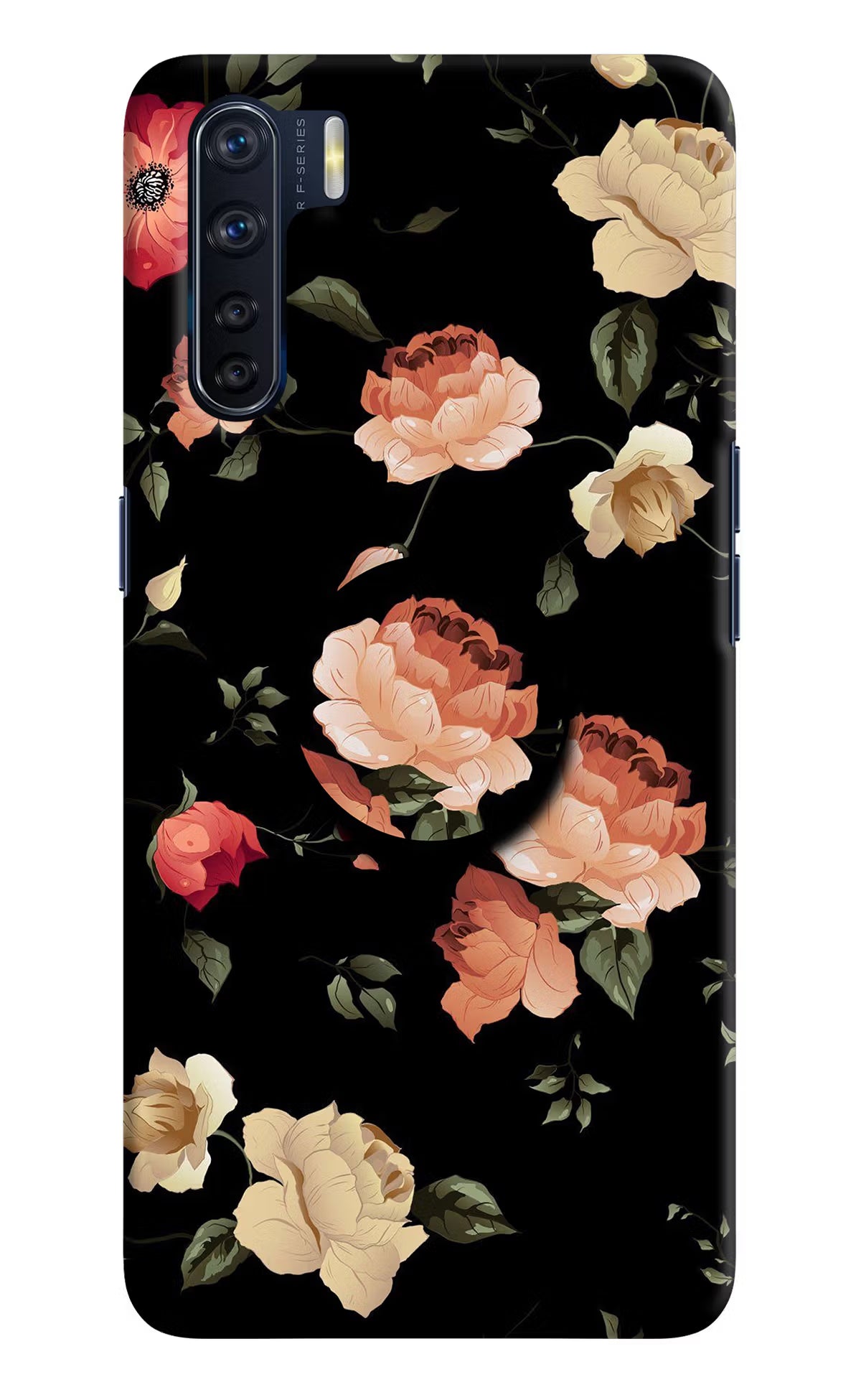 Flowers Oppo F15 Pop Case by Casekaro
