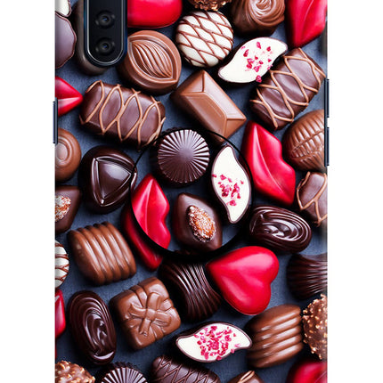Chocolates Oppo F15 Pop Case by Casekaro