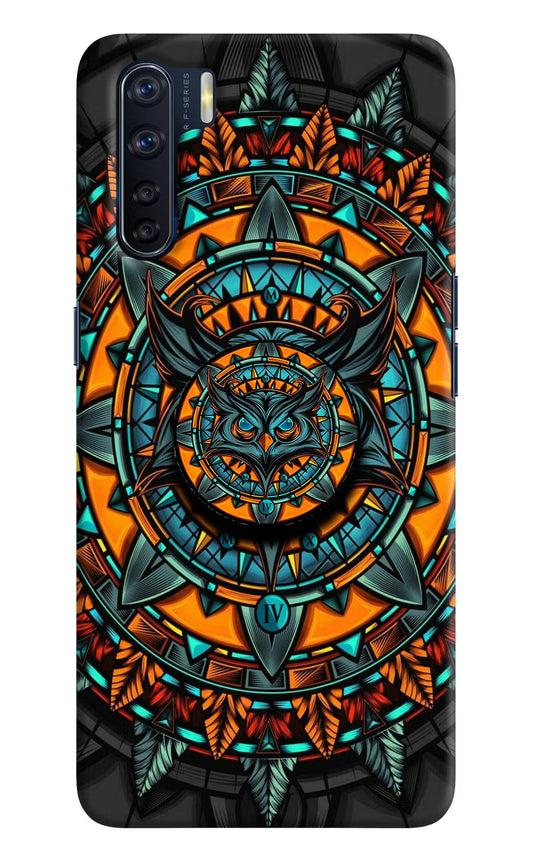 Angry Owl Oppo F15 Pop Case by Casekaro