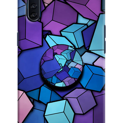 Cubic Abstract Oppo F15 Pop Case by Casekaro