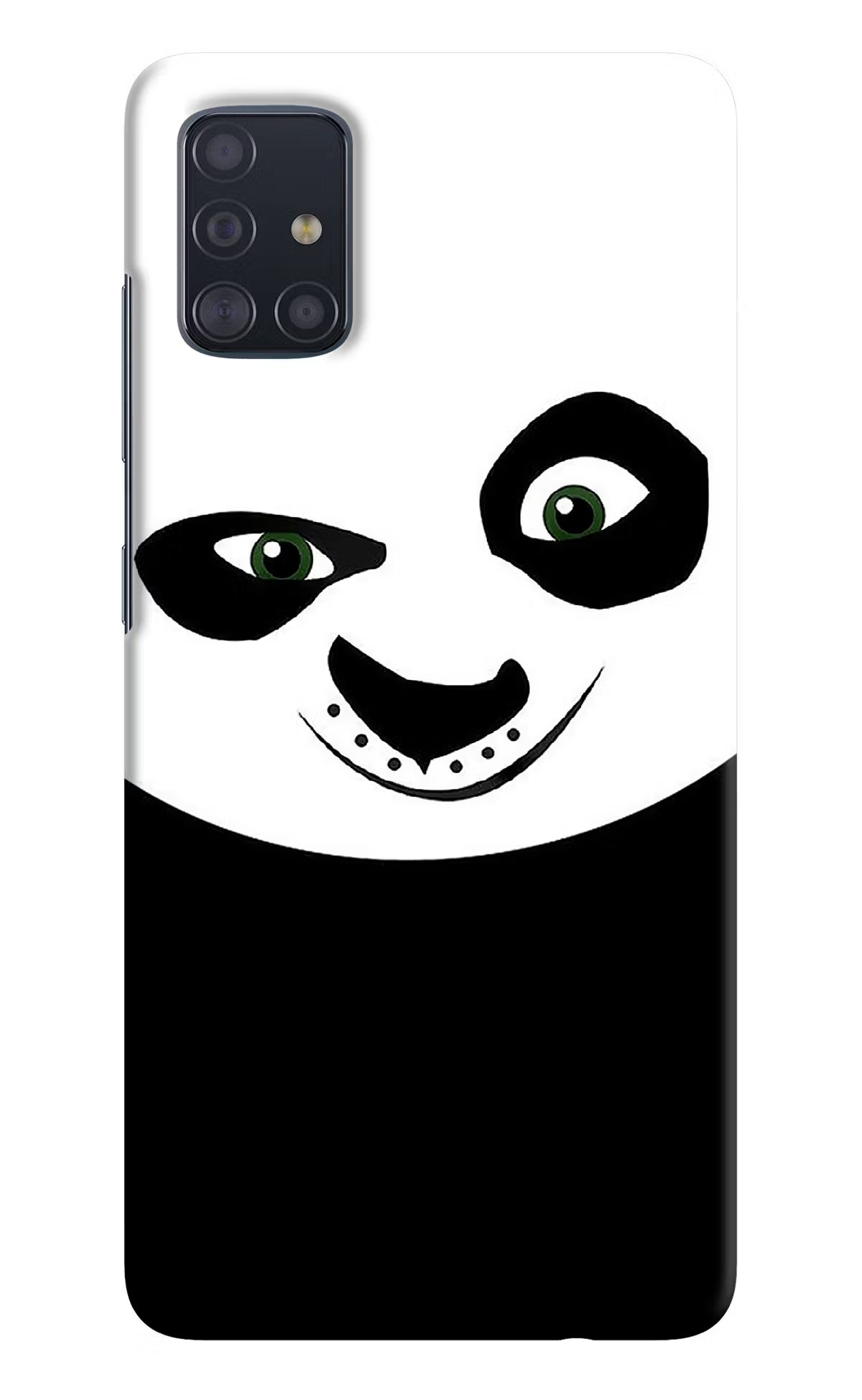 Panda Samsung A51 Hard Case Back Cover by Casekaro