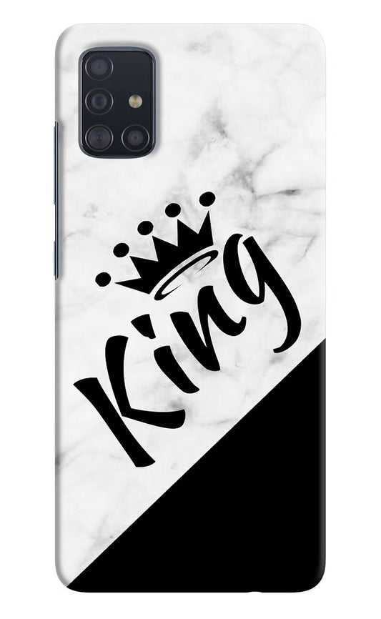 King Samsung A51 Hard Case Back Cover by Casekaro