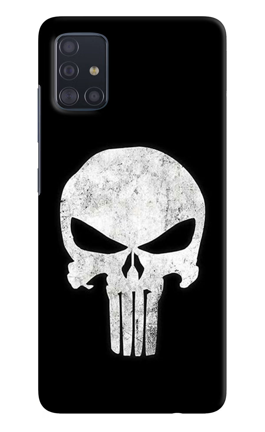 Punisher Skull Samsung A51 Back Cover, Hard case