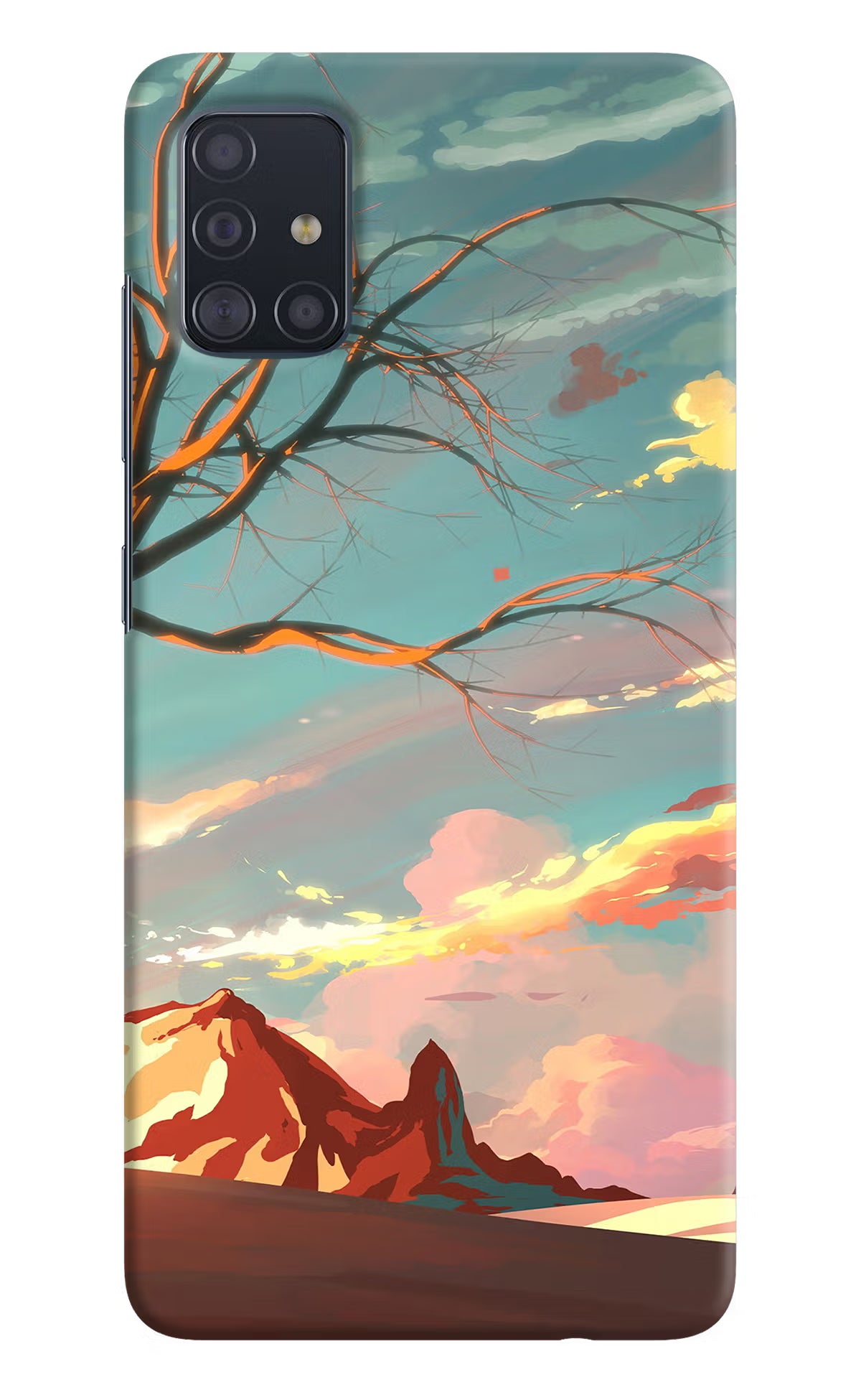 Scenery Samsung A51 Hard Case Back Cover by Casekaro