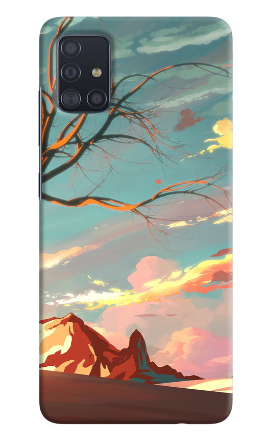 Scenery Samsung A51 Hard Case Back Cover by Casekaro