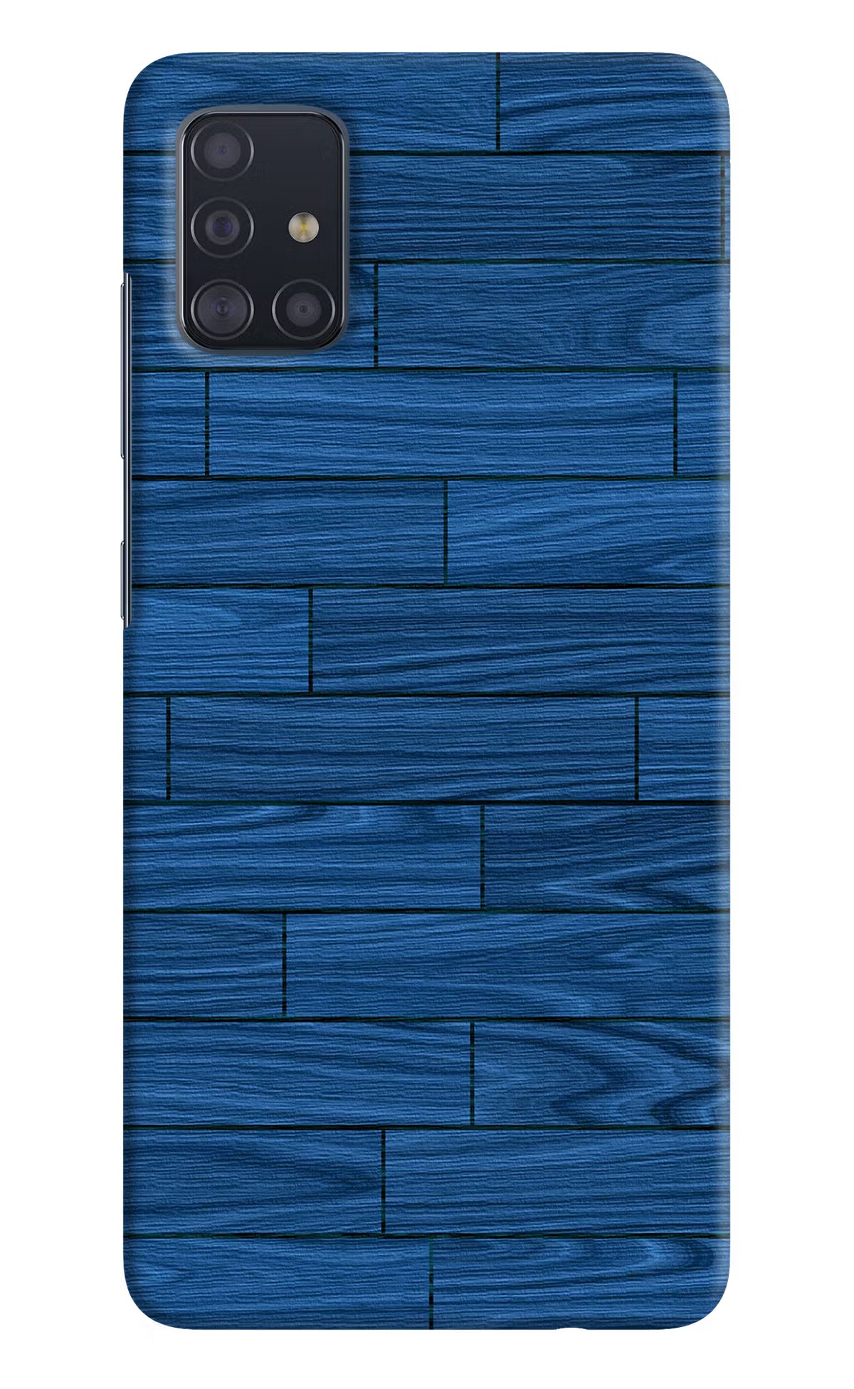 Wooden Texture Samsung A51 Hard Case Back Cover by Casekaro