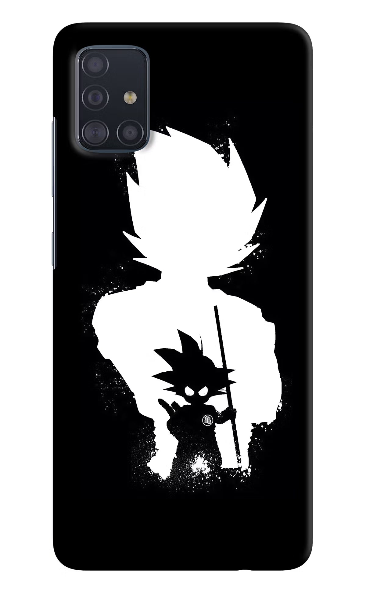 Goku Shadow Samsung A51 Hard Case Back Cover by Casekaro