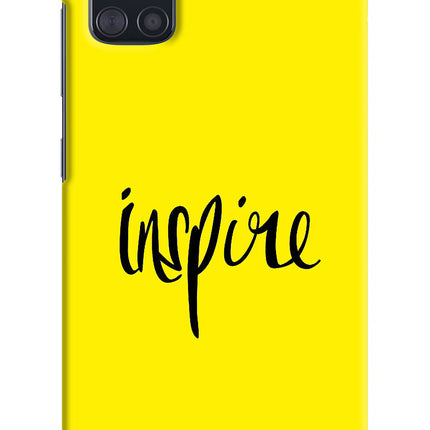 Inspire Samsung A51 Hard Case Back Cover by Casekaro
