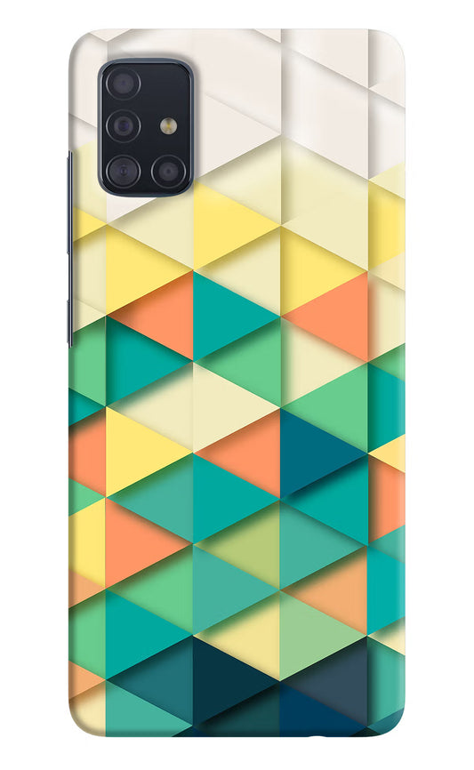 Abstract Samsung A51 Hard Case Back Cover by Casekaro