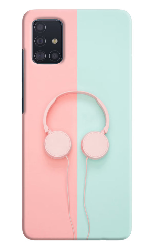 Music Lover Samsung A51 Hard Case Back Cover by Casekaro