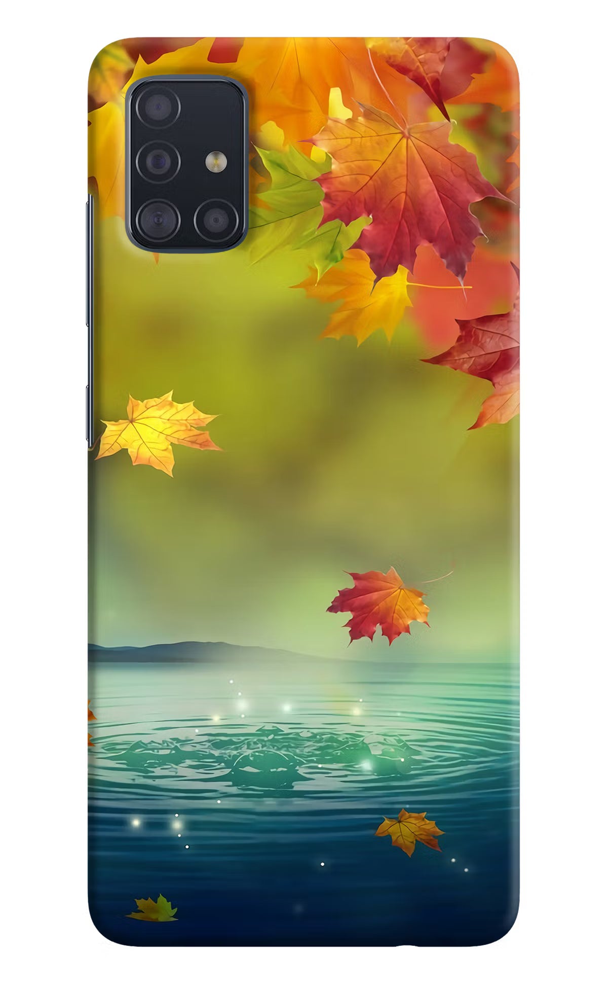 Flowers Samsung A51 Hard Case Back Cover by Casekaro
