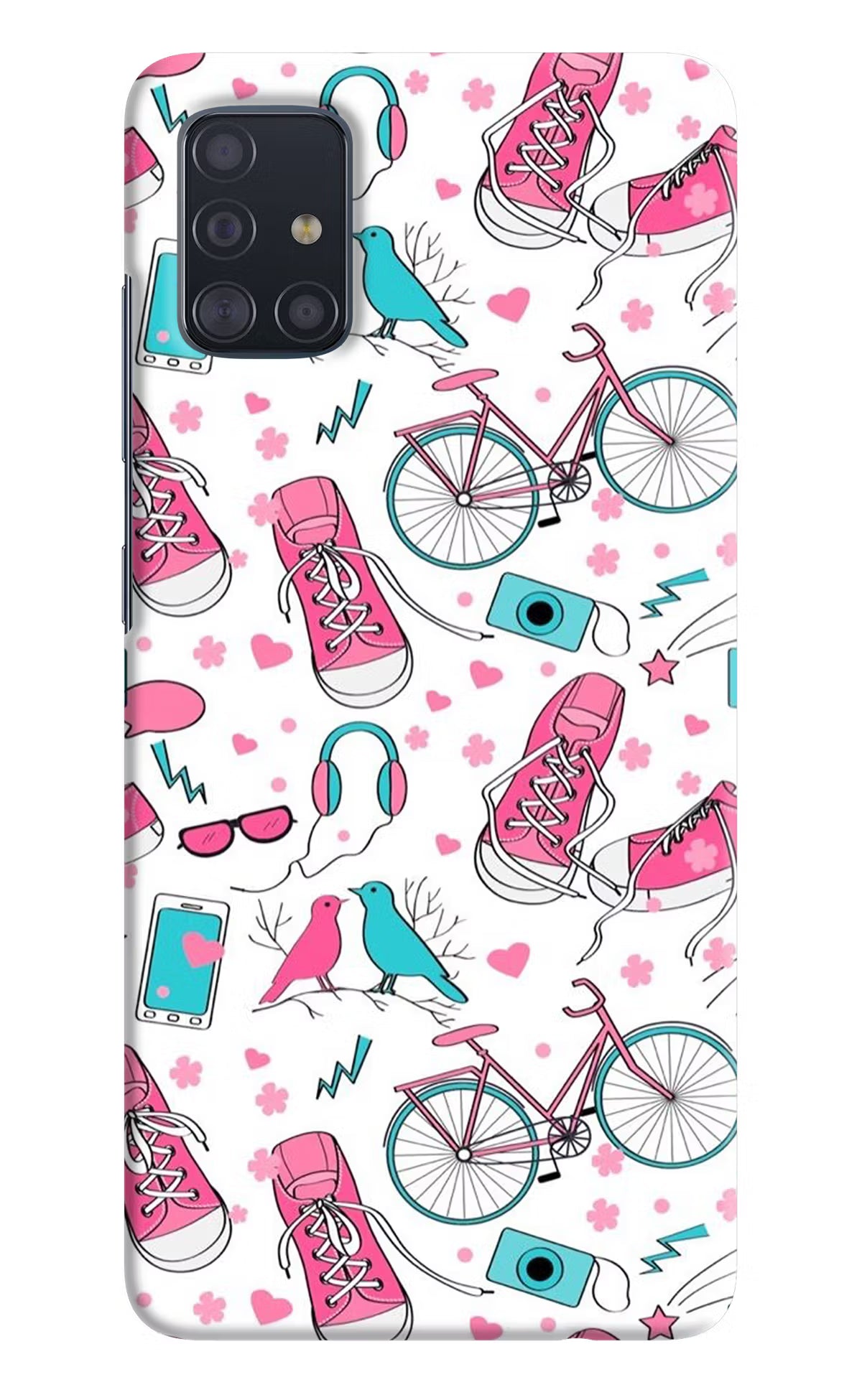 Artwork Samsung A51 Hard Case Back Cover by Casekaro