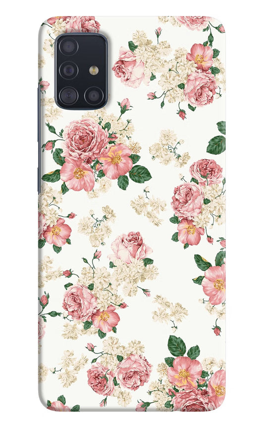 Flowers Samsung A51 Hard Case Back Cover by Casekaro