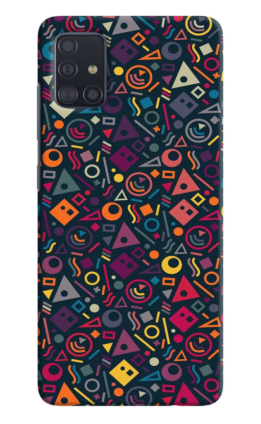 Geometric Abstract Samsung A51 Hard Case Back Cover by Casekaro