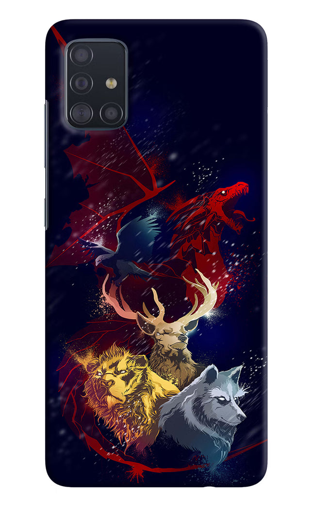 Game Of Thrones Samsung A51 Hard Case Back Cover by Casekaro