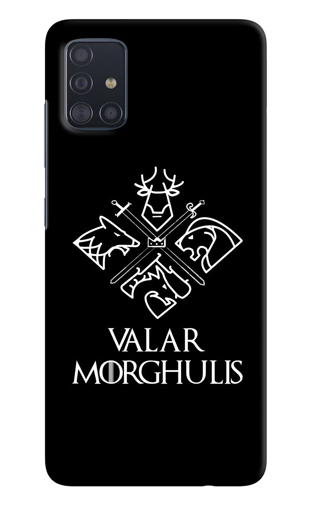Valar Morghulis | Game Of Thrones Samsung A51 Hard Case Back Cover by Casekaro